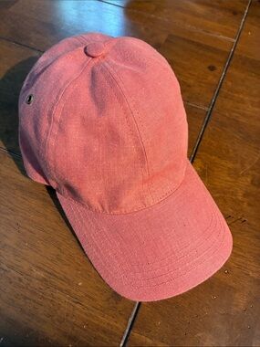 Classic Feminine Flattering French Sezane October Pink Baseball Cap hat - 💋